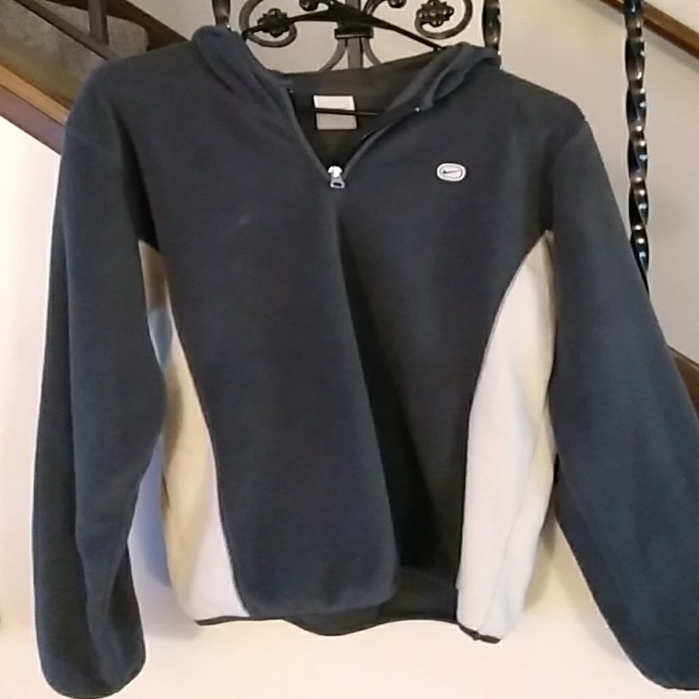 Hooded fleece sweatshirt